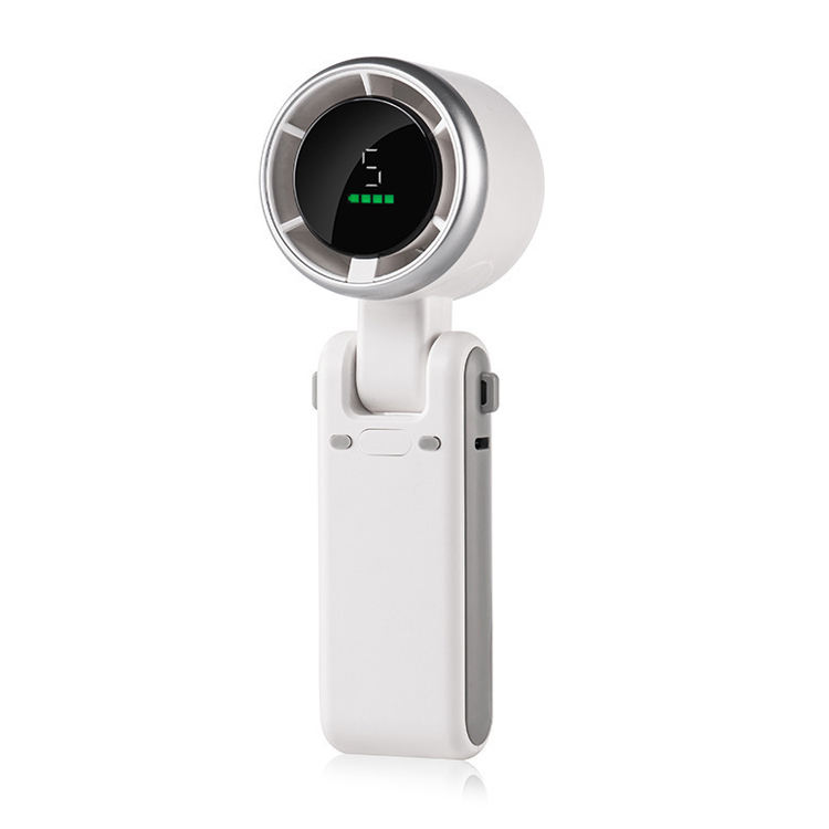 Power Handheld Turbo Fan | USB Rechargeable Portable Mini Fan - Image 3