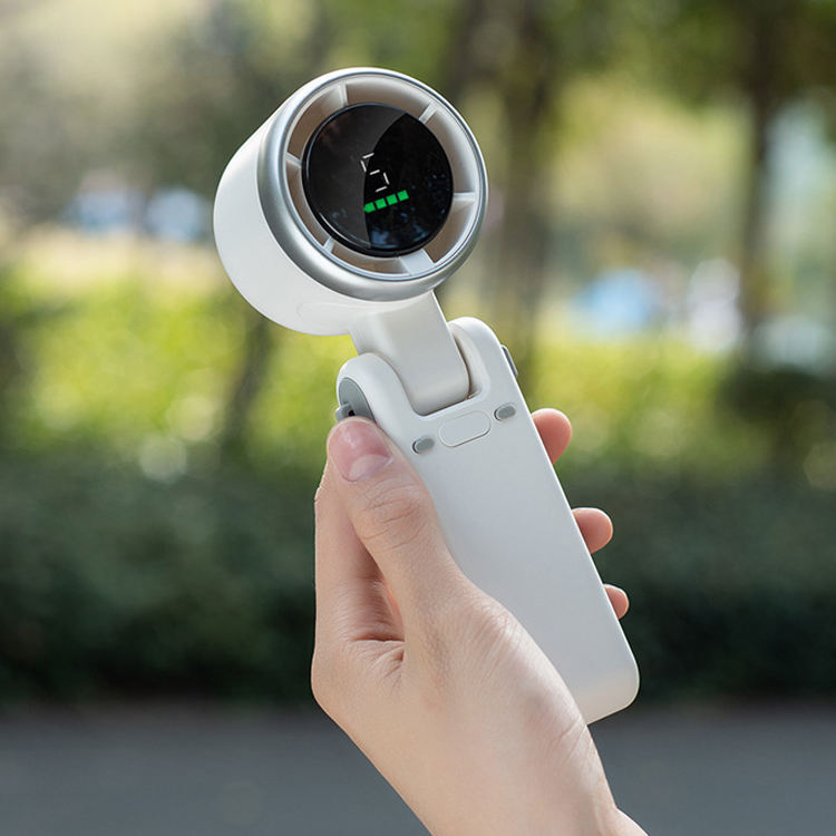 Power Handheld Turbo Fan | USB Rechargeable Portable Mini Fan - Image 4