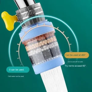 6 Stage Faucet Water Filter for Kitchen Tap