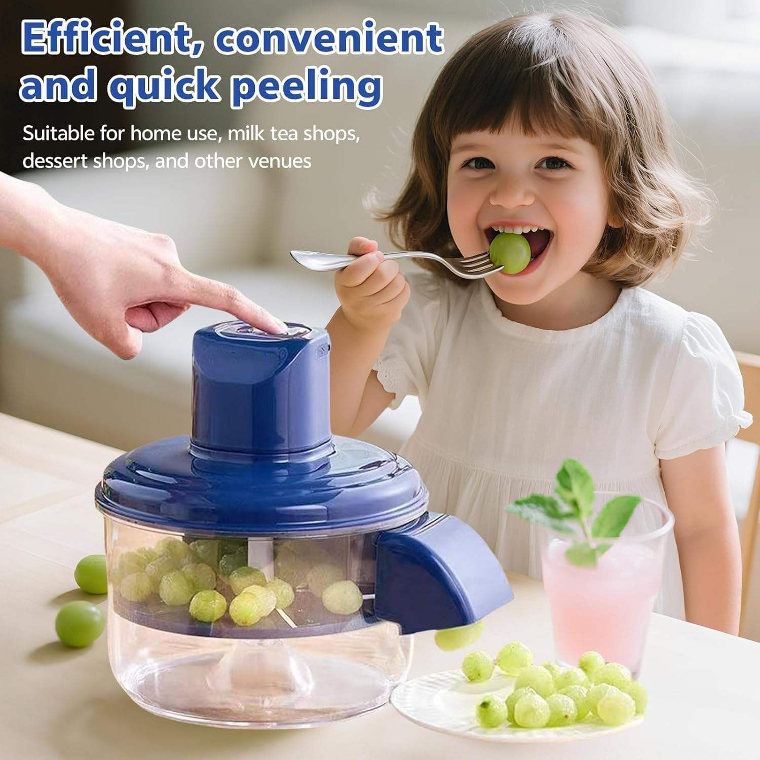 Smart Electric Fruit & Vegetable Peeling Machine | 2 in 1 Automatic Peeler - Image 3