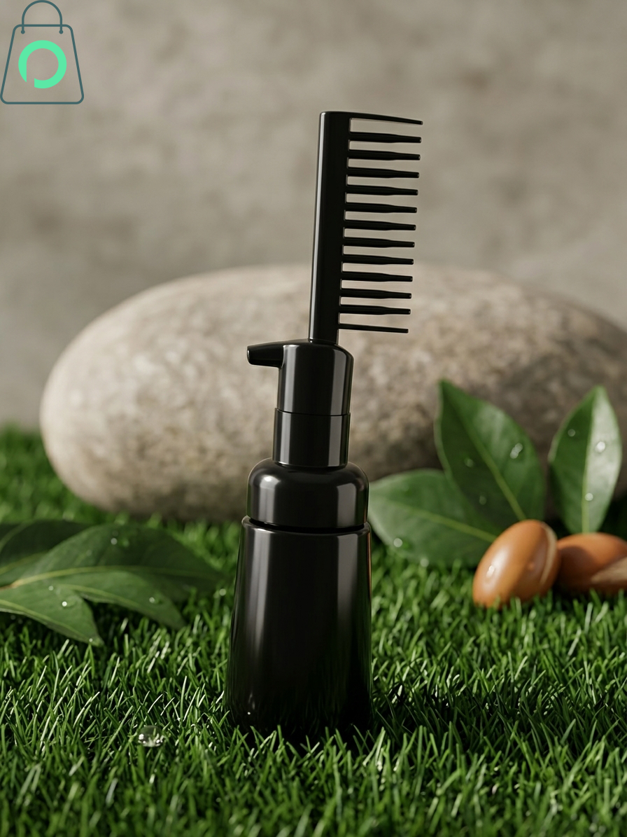 Smart Hair Oil Applicator Bottle – Scalp Massage Comb