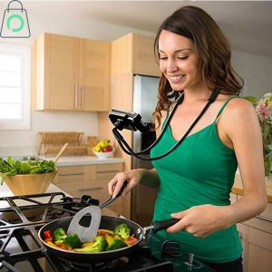 Universal Lazy Neck Phone Holder Adjustable Mobile Stand